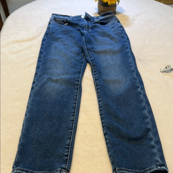 American Eagle Outfitters Blue Skinny Jeans Sleek Fit - Picture 1 of 7